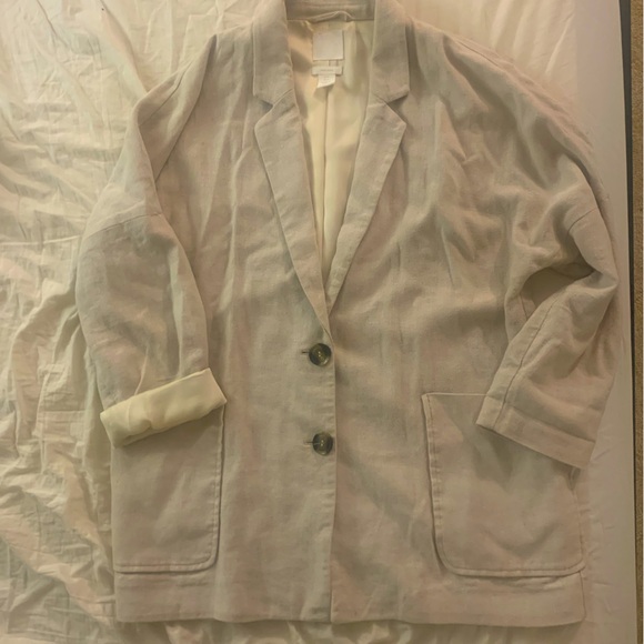 H&M Linen Blend blazer - Picture 4 of 4